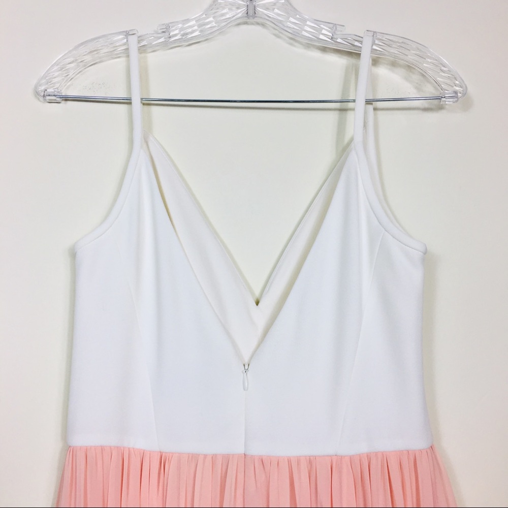 BHLDN Karlie Blush Pink Chiffon Maxi Dress Size 4 - Picture 7 of 8